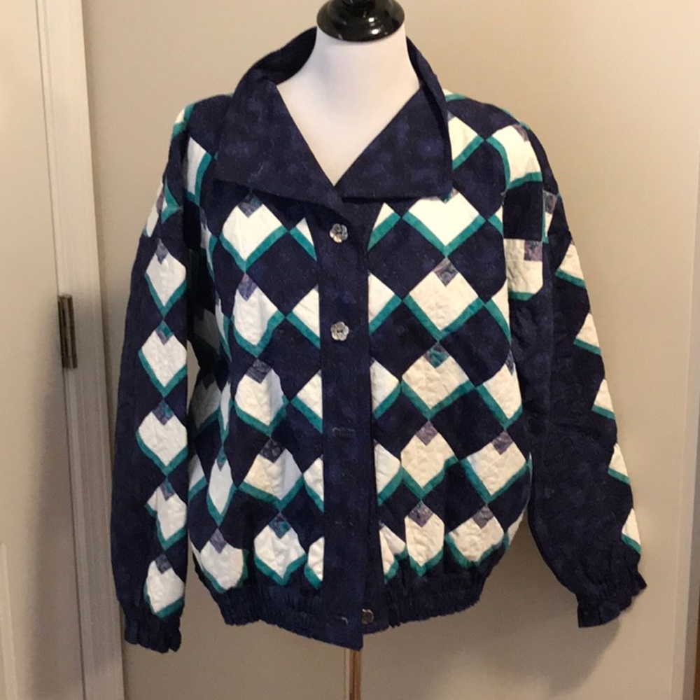 Beautifully Made Bomber Style Quilted Jacket